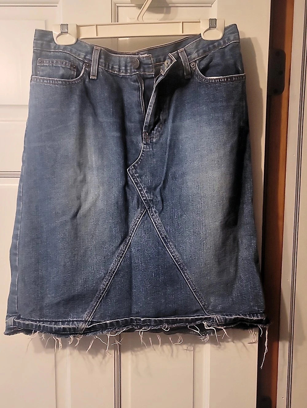 Abercrombie & Fitch Denim Mini Skirt Blue Size 6